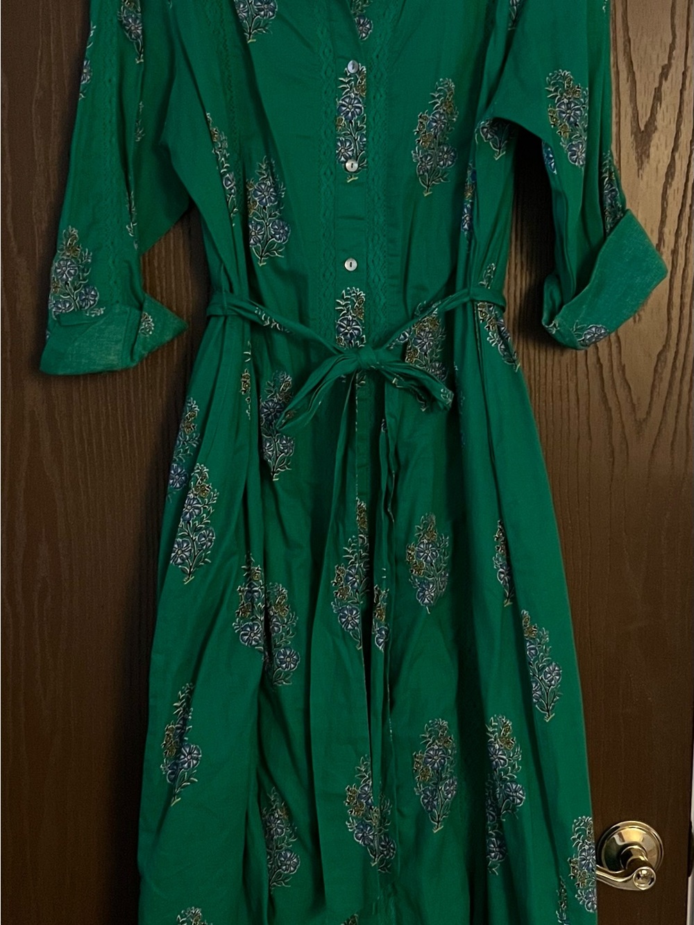 PRINTFRESH meredith midi dress in bouquet blossoms size XL - Picture 10 of 15